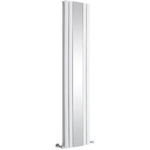 Radiatore verticale Sloane con specchio - Design moderno - 1800 x 385mm Radiatore verticale Sloane con specchio - Design moderno - 1800 x 385mm