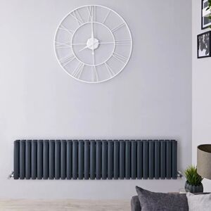 Hudson Reed Modello 400x1647mm - Radiatore Doppio Rango - Antracite - Radiatore Hudson Reed Modello 400x1647mm - Radiatore Doppio Rango - Antracite - Radiatore