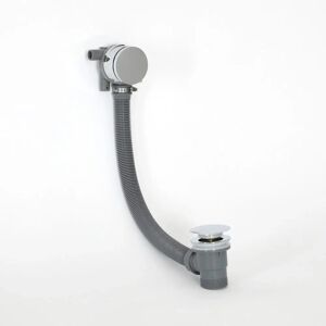 HudsonReed Como Kit riempimento e scarico vasca - Design moderno cromato HudsonReed Como Kit riempimento e scarico vasca - Design moderno cromato