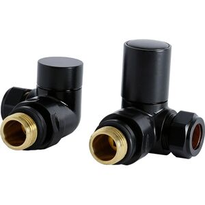 Valvole angolari per radiatore HudsonReed - Nero - 15mm Valvole angolari per radiatore HudsonReed - Nero - 15mm