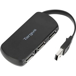Targus ACH114EU USB Hub - 4 Port, Black, USB 2.0 Targus ACH114EU USB Hub - 4 Port, Black, USB 2.0