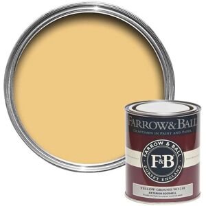 Farrow & Ball Yellow Ground No.218 Exterior Eggshell - 750ml Farrow & Ball Yellow Ground No.218 Exterior Eggshell - 750ml