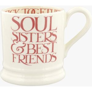 Emma Bridgewater Pink Toast Soul Sisters Mug - 1/2 Pint Emma Bridgewater Pink Toast Soul Sisters Mug - 1/2 Pint