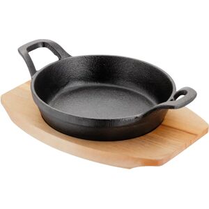 Judge Black 15cm Cast Iron Oven to Tableware - Sizzle & Serve Dish Judge Black 15cm Cast Iron Oven to Tableware - Sizzle & Serve Dish