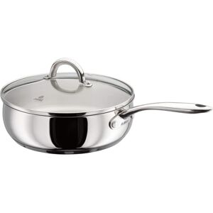 Judge JP18 Classic 24cm Saute Pan With Glass Lid - Stainless Steel Judge JP18 Classic 24cm Saute Pan With Glass Lid - Stainless Steel