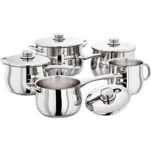 Stellar S1F4B 1000 5 Piece Deep Saucepan Set - Saucepan Set Stellar S1F4B 1000 5 Piece Deep Saucepan Set - Saucepan Set