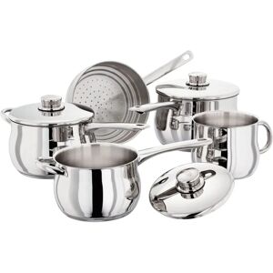 Stellar S1F5B 1000 Deep Saucepan Set - 5 Piece, Stainless Steel Stellar S1F5B 1000 Deep Saucepan Set - 5 Piece, Stainless Steel