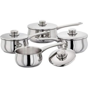 Stellar S1A4 1000 4-Piece Saucepan Set - Classic Stainless Steel Stellar S1A4 1000 4-Piece Saucepan Set - Classic Stainless Steel