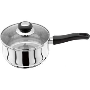 Judge Vista 18cm Stainless Steel Saucepan - Induction Compatible Judge Vista 18cm Stainless Steel Saucepan - Induction Compatible
