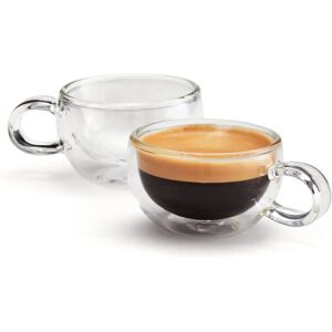 Judge Duo Form Espresso Glass Set - 75ml, Double Walled, Borosilicate Judge Duo Form Espresso Glass Set - 75ml, Double Walled, Borosilicate