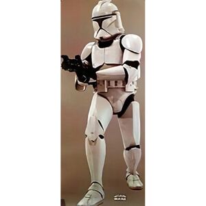 Star Wars Clone Trooper Lifesize Movie Poster - Movie Type Star Wars Clone Trooper Lifesize Movie Poster - Movie Type