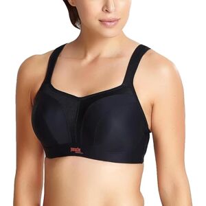 Panache Black Wired Sports Bra - Size 34gg - Supportive & Breathable Panache Black Wired Sports Bra - Size 34gg - Supportive & Breathable