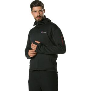 Berghaus Pravitale Mountain 2.0 Hooded Fleece Jacket - Men's Dark Grey/Black Berghaus Pravitale Mountain 2.0 Hooded Fleece Jacket - Men's Dark Grey/Black