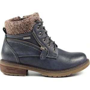 Bottes de cheville Lunaire Benson III Marine pour femmes - Taille 4 - Publicité Bottes de cheville Lunaire Benson III Marine pour femmes - Taille 4 - Publicité