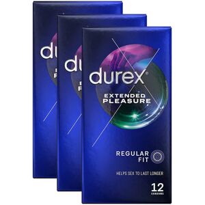 Durex Extended Pleasure Latex Condoms - 36 Pack Durex Extended Pleasure Latex Condoms - 36 Pack
