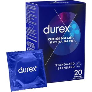 Prezervative Durex Extra Safe - 56mm, 20 bucăți Prezervative Durex Extra Safe - 56mm, 20 bucăți