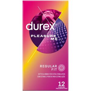 Durex Pleasure Me Ribbed & Dotted Condoms - 36 Pack Durex Pleasure Me Ribbed & Dotted Condoms - 36 Pack