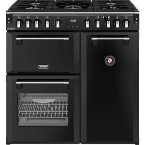 Stoves Richmond Deluxe 90cm Dual Fuel - Black - Range cooker Stoves Richmond Deluxe 90cm Dual Fuel - Black - Range cooker