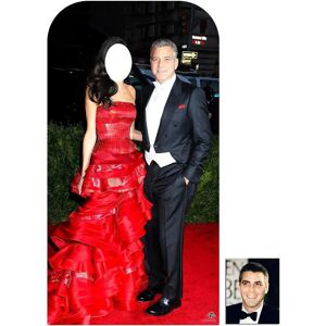 George Clooney Celebrity Stand-In Cardboard Cutout - Lifesize George Clooney Celebrity Stand-In Cardboard Cutout - Lifesize
