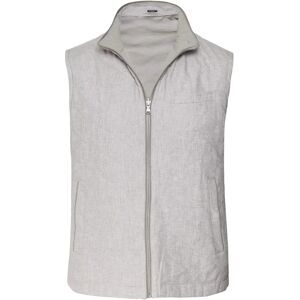 Hackett London Beige Reversible Linen Gilet - Mens Sleeveless Fashion Hackett London Beige Reversible Linen Gilet - Mens Sleeveless Fashion