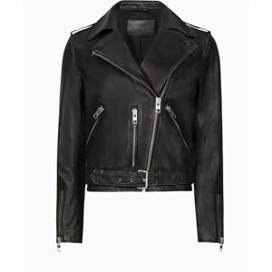 Veste en Cuir Biker Balfern d'AllSaints - Noir - Veste en Cuir - Publicité Veste en Cuir Biker Balfern d'AllSaints - Noir - Veste en Cuir - Publicité