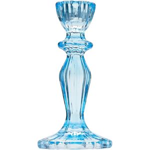 Talking Tables Blauer Glas-Kerzenhalter - Elegante Dekoration für drinnen & draußen Talking Tables Blauer Glas-Kerzenhalter - Elegante Dekoration für drinnen & draußen