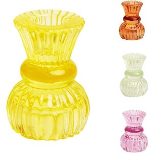 Talking Tables Gelber Glas Kerzenhalter - Kerzenhalter - Tischdeko Talking Tables Gelber Glas Kerzenhalter - Kerzenhalter - Tischdeko