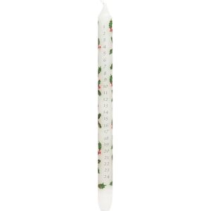 Talking Tables Holly Advent-Kerze - Unbeleuchtet, 30cm Talking Tables Holly Advent-Kerze - Unbeleuchtet, 30cm