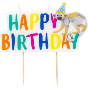 Talking Tables Safari Happy Birthday Kerze - Kinder Tier Party Dekoration Talking Tables Safari Happy Birthday Kerze - Kinder Tier Party Dekoration