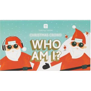 Talking Tables Christmas Who Am I Game - Festive Fun Stocking Filler Red Talking Tables Christmas Who Am I Game - Festive Fun Stocking Filler Red