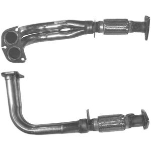 Honda Vii 2.3 113kw 154ps Flexible Exhaust Pipe - Exhaust Pipe Honda Vii 2.3 113kw 154ps Flexible Exhaust Pipe - Exhaust Pipe