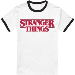 Netflix Collection Stranger Things Main Logo White T-Shirt - T-Shirt Netflix Collection Stranger Things Main Logo White T-Shirt - T-Shirt
