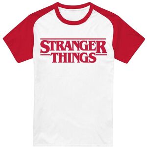 Netflix Collection Stranger Things Logo T-Shirt - White - M Netflix Collection Stranger Things Logo T-Shirt - White - M