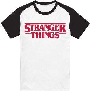 Netflix Collection Stranger Things Logo T-Shirt White Size 2XL - T-Shirt Netflix Collection Stranger Things Logo T-Shirt White Size 2XL - T-Shirt