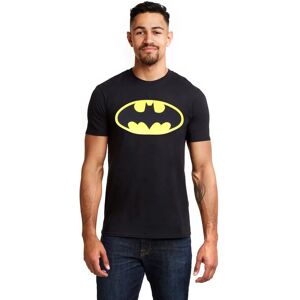 DC Comics Batman Logo Cotton T-shirt - Black - 2XL DC Comics Batman Logo Cotton T-shirt - Black - 2XL
