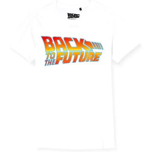 Vintage Club Back to the Future Logo T-Shirt White S - T-Shirt Vintage Club Back to the Future Logo T-Shirt White S - T-Shirt