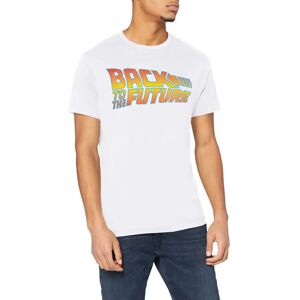 Vintage Club Mens Back to Future Logo T-Shirt White XL - T-Shirt Vintage Club Mens Back to Future Logo T-Shirt White XL - T-Shirt