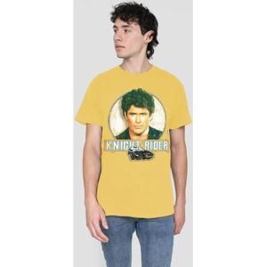 Vintage Club Hasselhoff Yellow 2XL T-Shirt Vintage Club Hasselhoff Yellow 2XL T-Shirt