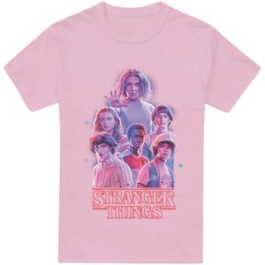 Netflix - Stranger Things Pink Glow Group - Rose - T-shirt Netflix - Stranger Things Pink Glow Group - Rose - T-shirt