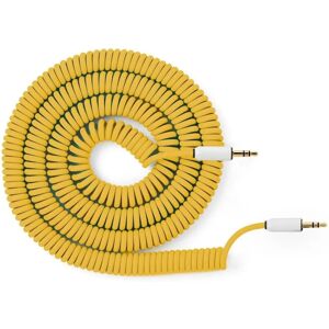 MyVolts ACV5YE - Candycords - Curly Yellow Audio Cable MyVolts ACV5YE - Candycords - Curly Yellow Audio Cable