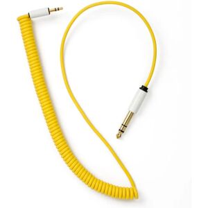 MyVolts ACV18YE Candycords - Audio Cable - Yellow - 65-90cm MyVolts ACV18YE Candycords - Audio Cable - Yellow - 65-90cm