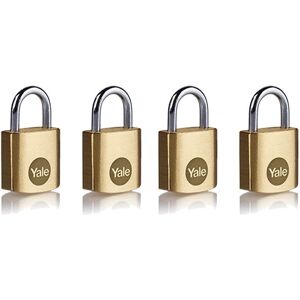 Yale Y110B/20/111/4 Cadenas rectangulaires en or en acier - Cadenas - Publicité Yale Y110B/20/111/4 Cadenas rectangulaires en or en acier - Cadenas - Publicité