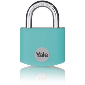 Yale - YE3B/38/119/1/TE - Teal - 38mm - Padlock Yale - YE3B/38/119/1/TE - Teal - 38mm - Padlock
