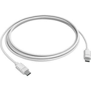 Yale White USB-C Outdoor Cable - 3m - Weatherproof - Surveillance Yale White USB-C Outdoor Cable - 3m - Weatherproof - Surveillance