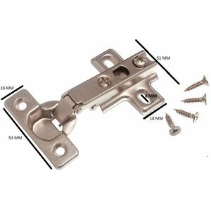 Brand Model - 26mm Cruciform Steel Screws - 100 Pairs Cabinet Hinge Brand Model - 26mm Cruciform Steel Screws - 100 Pairs Cabinet Hinge