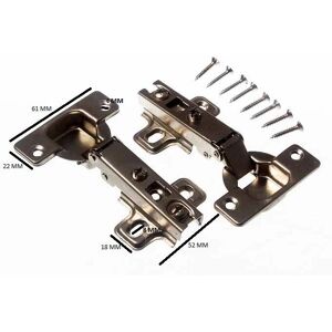 Onestopdiy Steel Sprung Cabinet Hinge 35mm - Cabinet Hinge Onestopdiy Steel Sprung Cabinet Hinge 35mm - Cabinet Hinge
