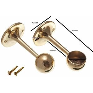 One Stop Diy Towel Rail - Support Brackets & Screws One Stop Diy Towel Rail - Support Brackets & Screws