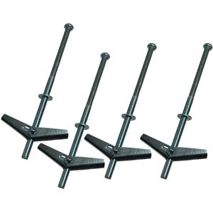 Onestopdiy Toggle Hollow Cavity Wall Fixing - 50x4x90mm Pack of 96 Onestopdiy Toggle Hollow Cavity Wall Fixing - 50x4x90mm Pack of 96