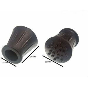 Virole en caoutchouc noir pour canne - 16mm - Pack 200 - Publicité Virole en caoutchouc noir pour canne - 16mm - Pack 200 - Publicité