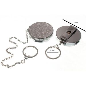 Anneau de clé rétractable ressort DIY - Chaîne de 450mm - Lot de 6 - Publicité Anneau de clé rétractable ressort DIY - Chaîne de 450mm - Lot de 6 - Publicité